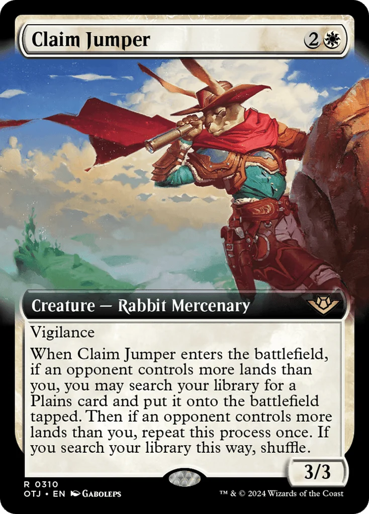 Claim Jumper · Outlaws of Thunder Junction