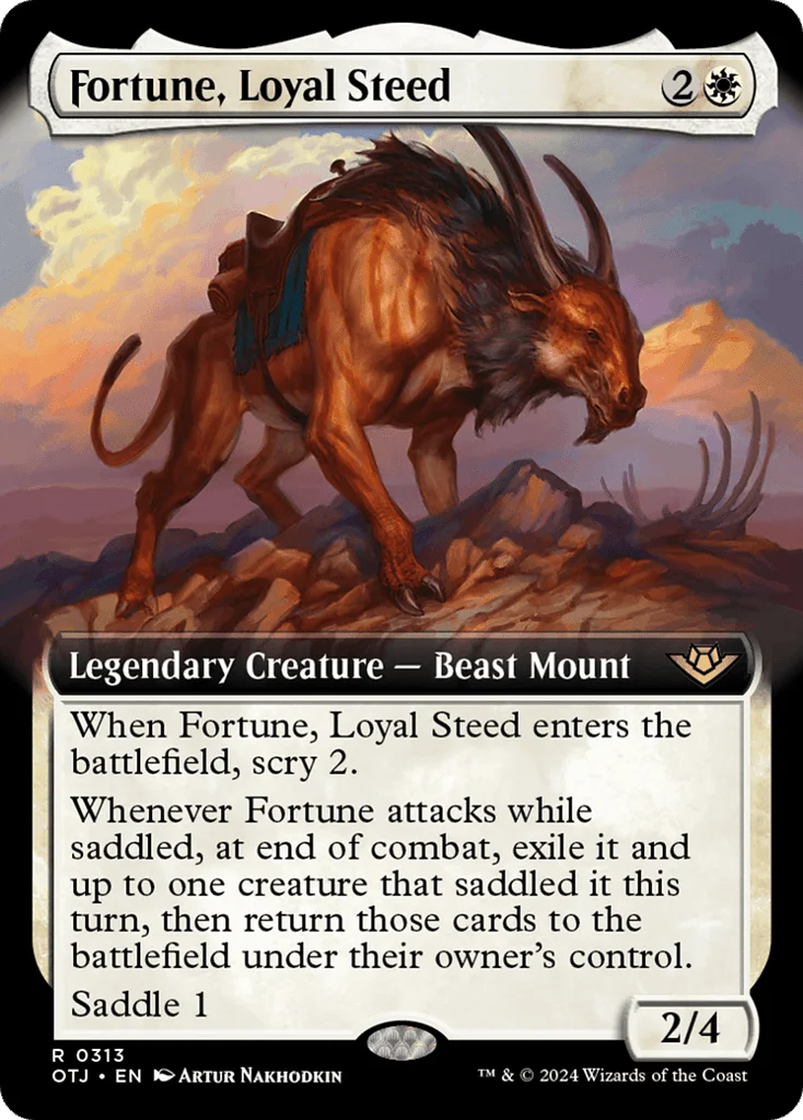 Fortune, Loyal Steed · Outlaws of Thunder Junction