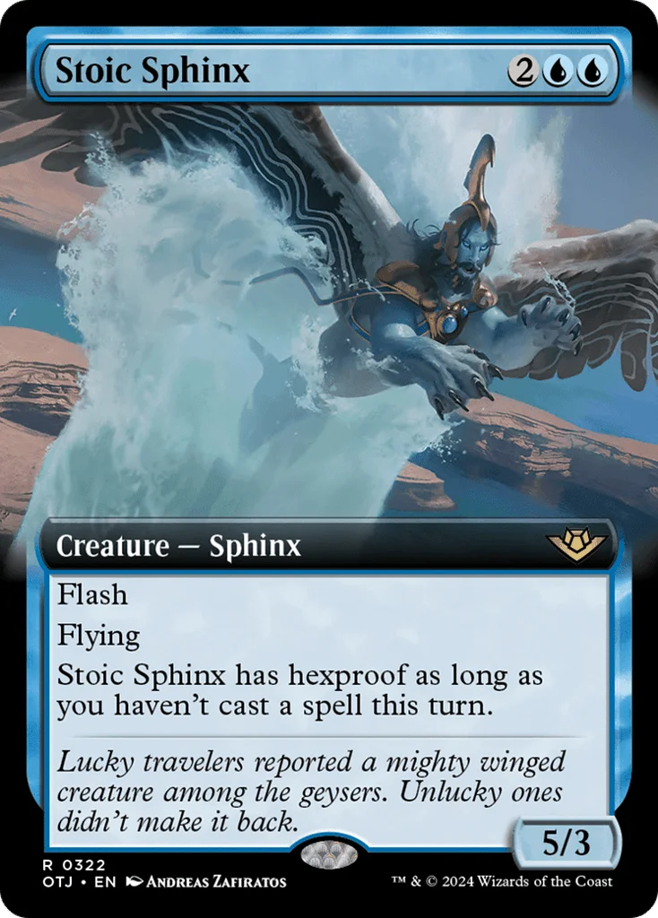 Stoic Sphinx · Outlaws of Thunder Junction