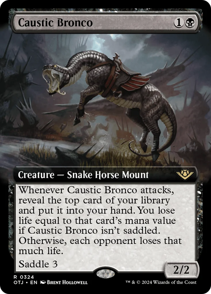 Caustic Bronco · Outlaws of Thunder Junction