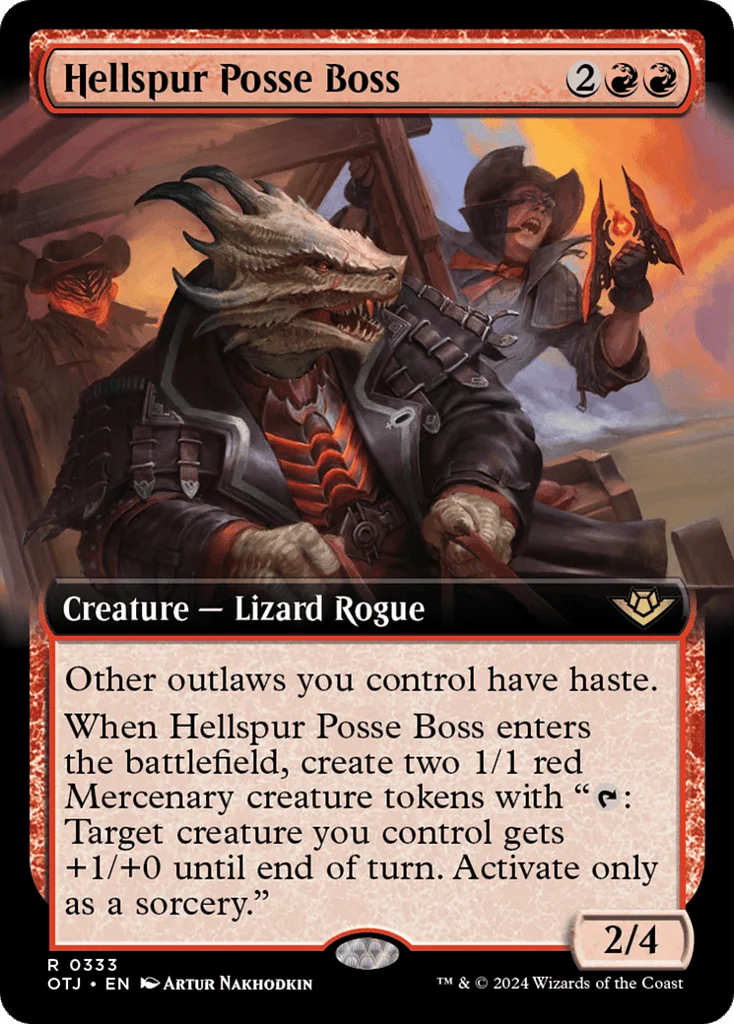 Hellspur Posse Boss · Outlaws of Thunder Junction