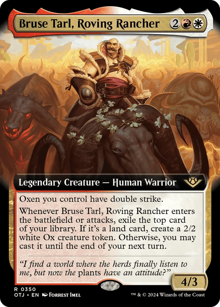 Bruse Tarl, Roving Rancher · Outlaws of Thunder Junction