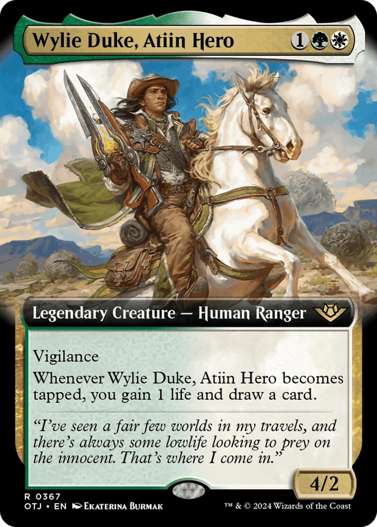 Wylie Duke, Atiin Hero · Outlaws of Thunder Junction