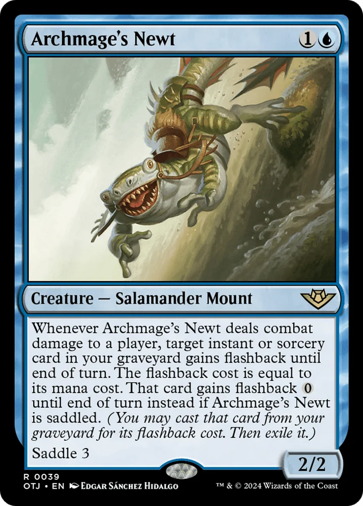 Archmage's Newt · Outlaws of Thunder Junction