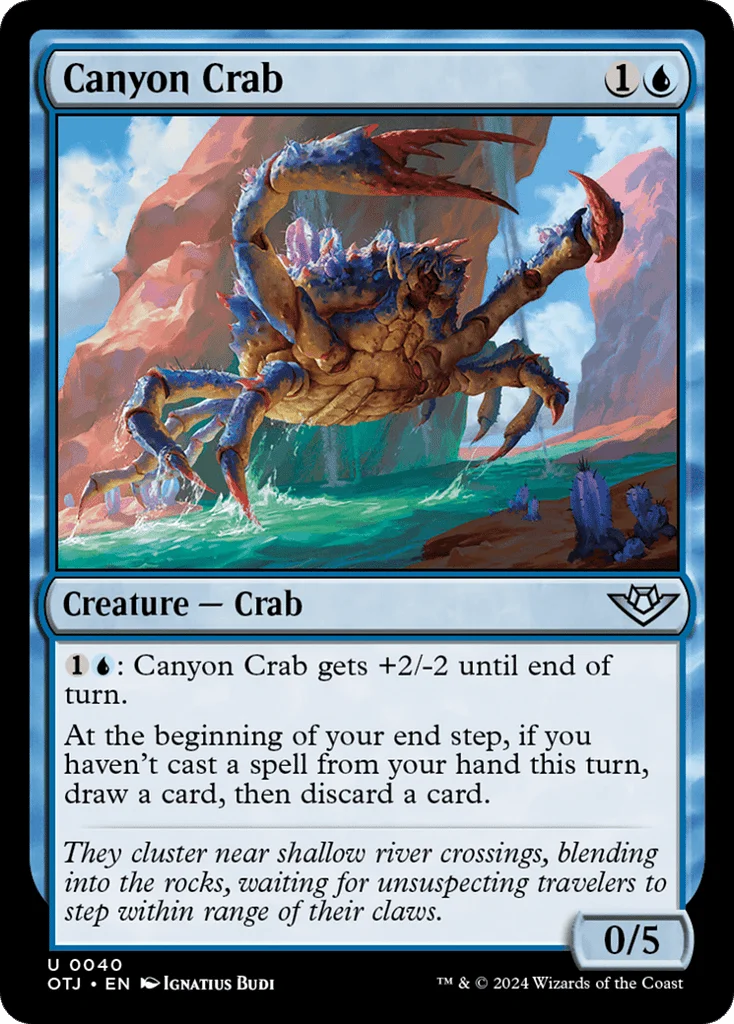 Canyon Crab · Outlaws of Thunder Junction