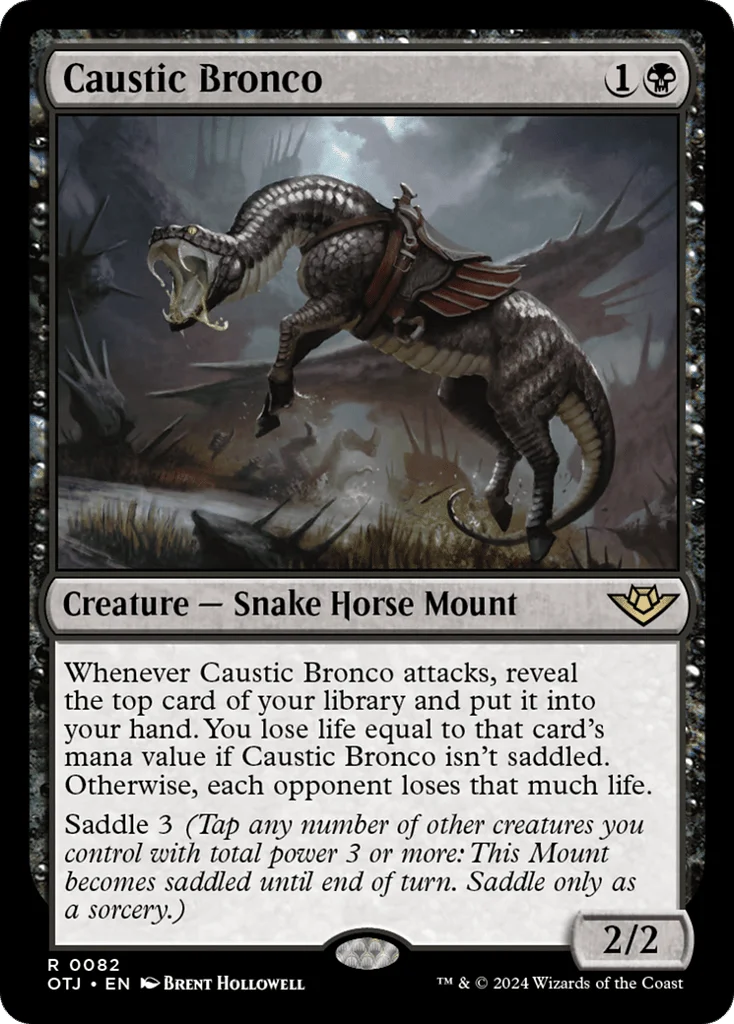 Caustic Bronco · Outlaws of Thunder Junction