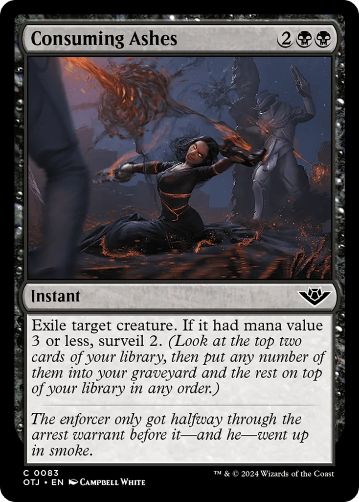 Consuming Ashes · Outlaws of Thunder Junction