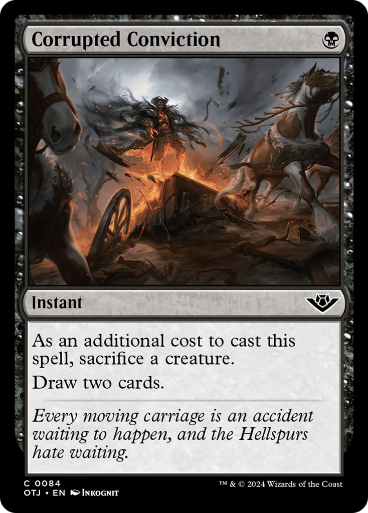 Corrupted Conviction · Outlaws of Thunder Junction