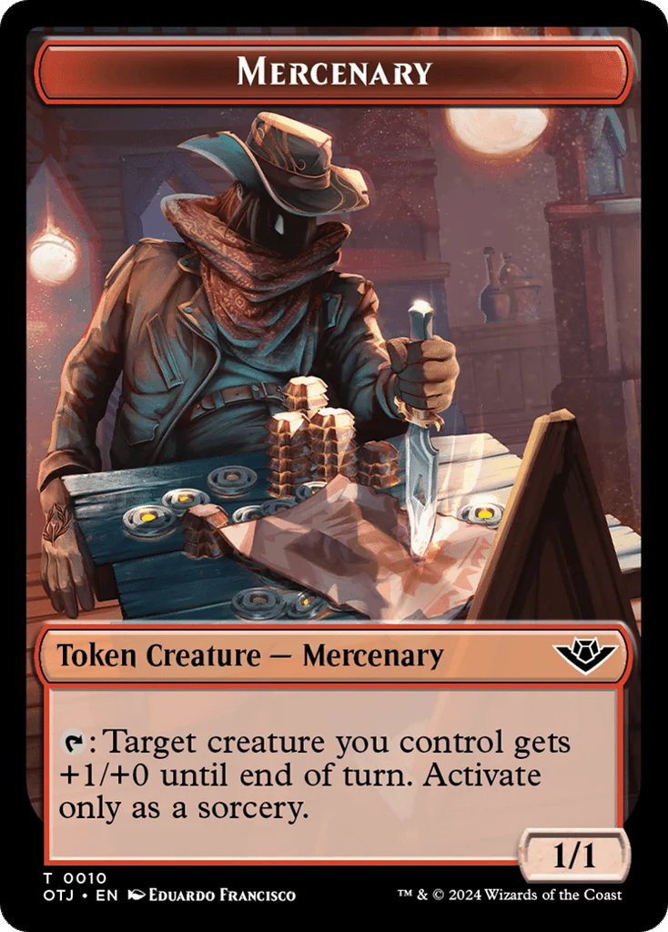 Mercenary · Outlaws of Thunder Junction
