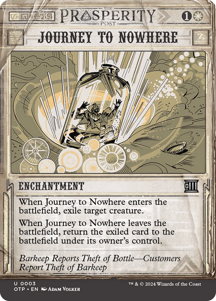 Journey to Nowhere · Breaking News
