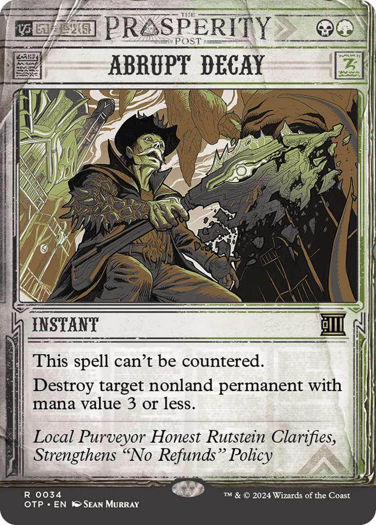 Abrupt Decay · Breaking News