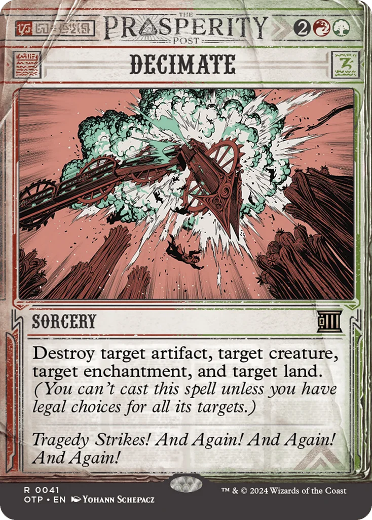 Decimate · Breaking News