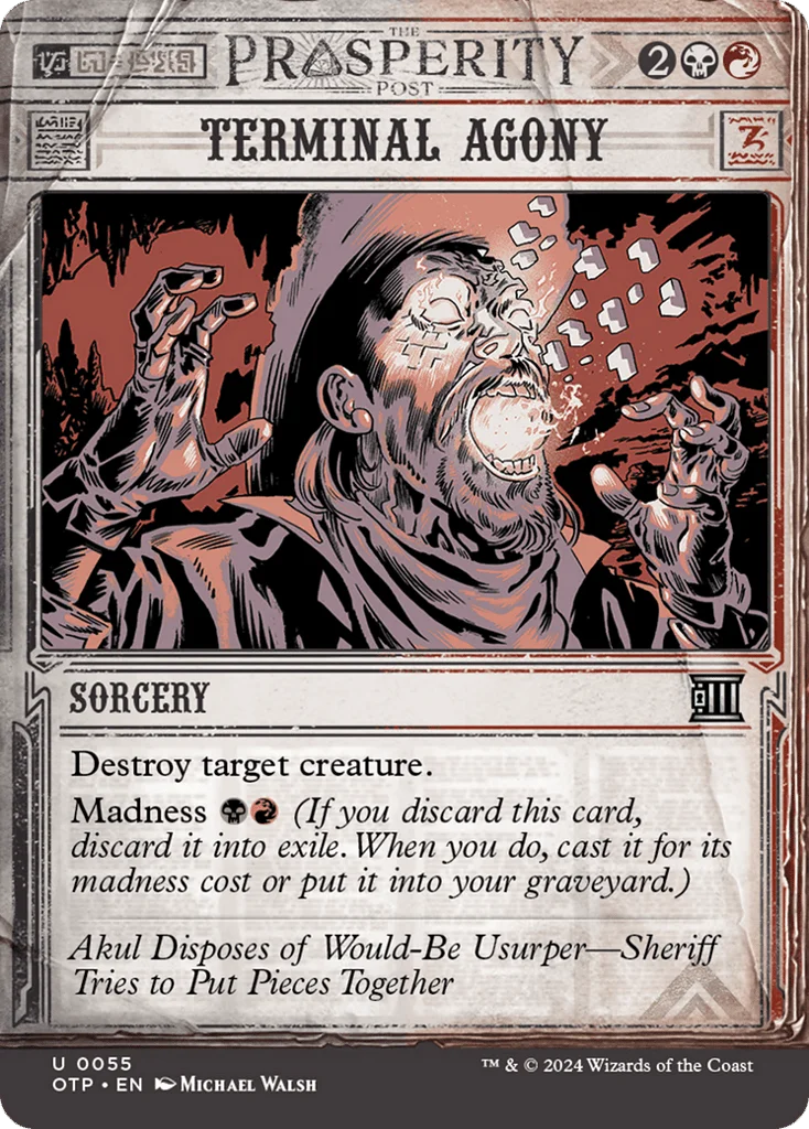 Terminal Agony · Breaking News
