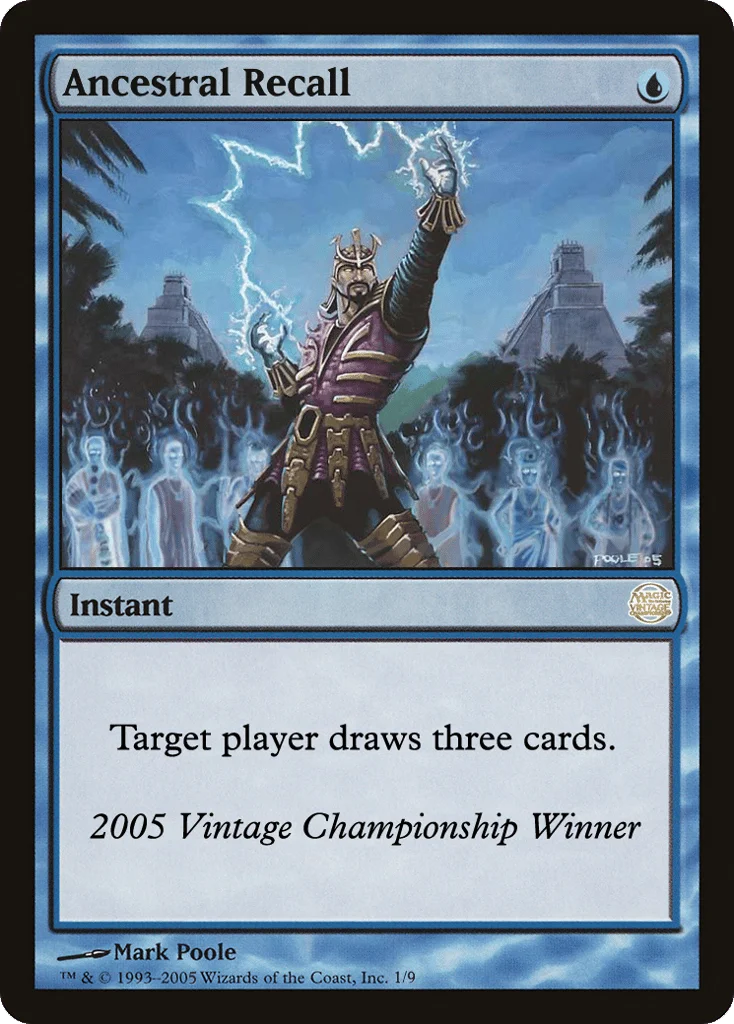 Ancestral Recall · Vintage Championship