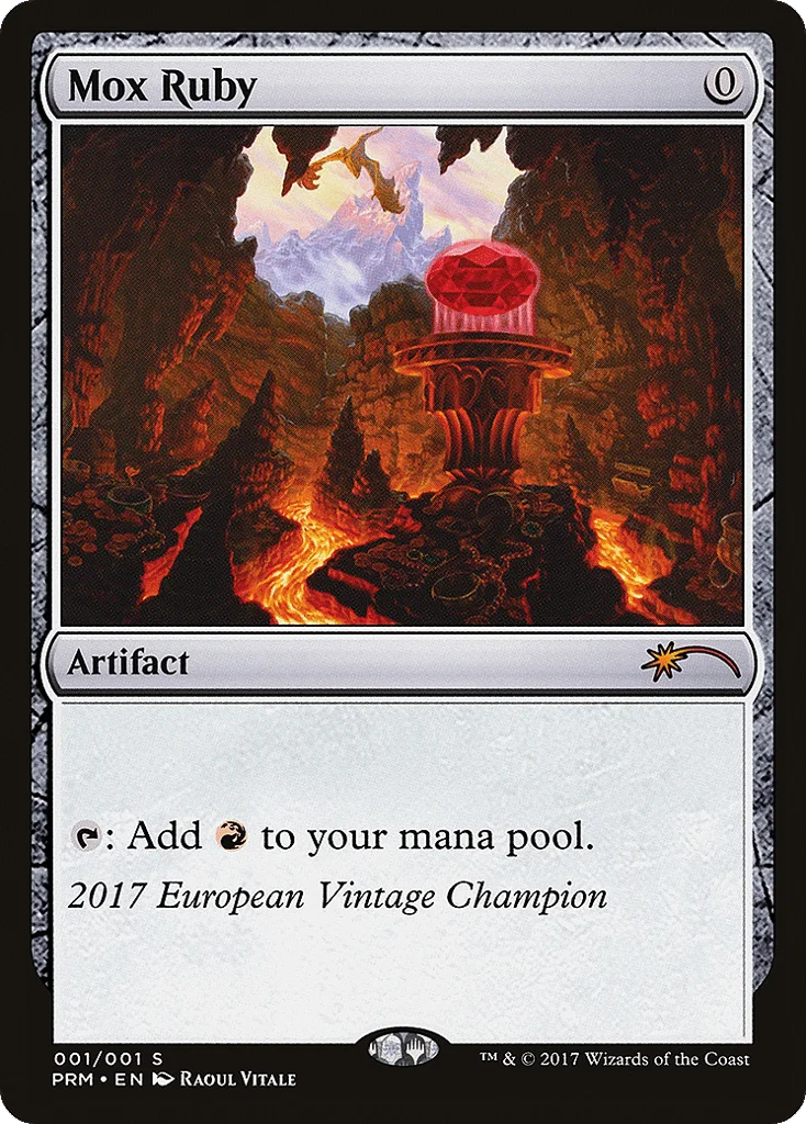 Mox Ruby · Vintage Championship