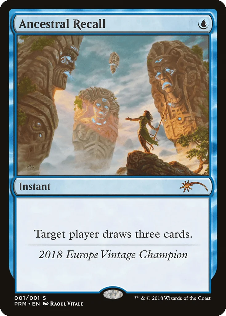 Ancestral Recall · Vintage Championship
