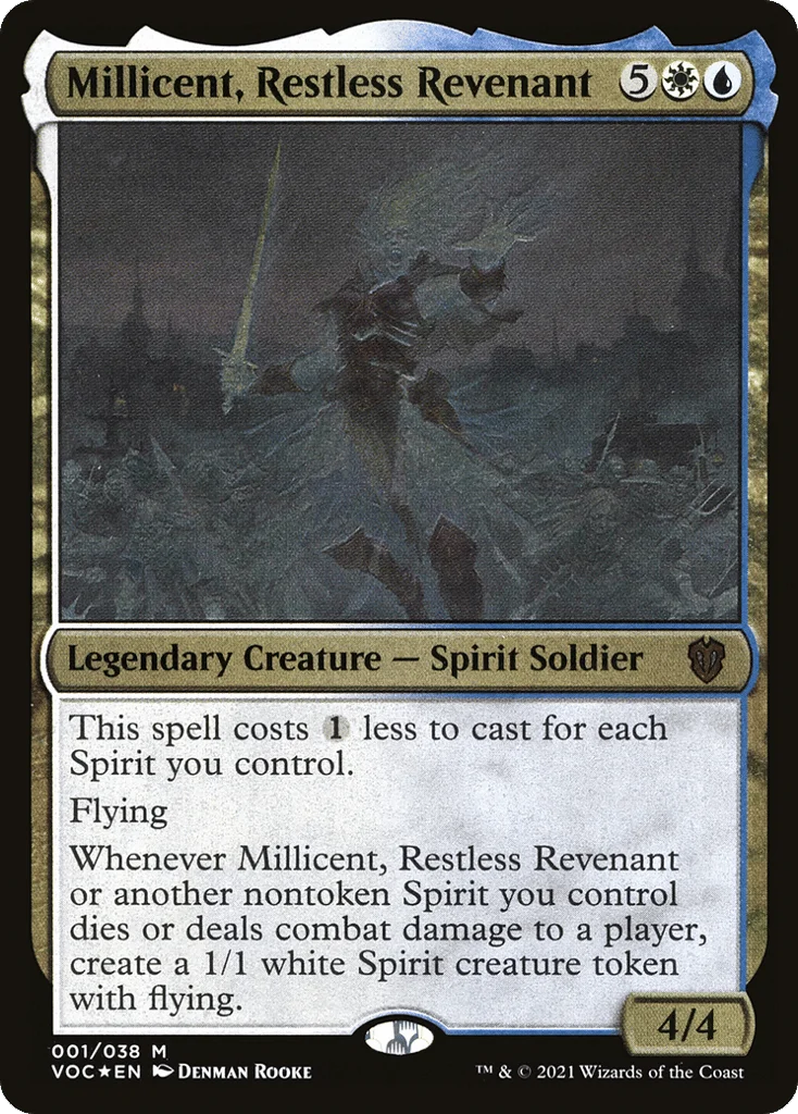 Millicent, Restless Revenant · Crimson Vow Commander Display Commanders