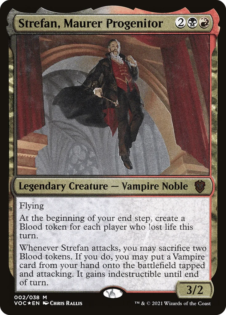 Strefan, Maurer Progenitor · Crimson Vow Commander Display Commanders