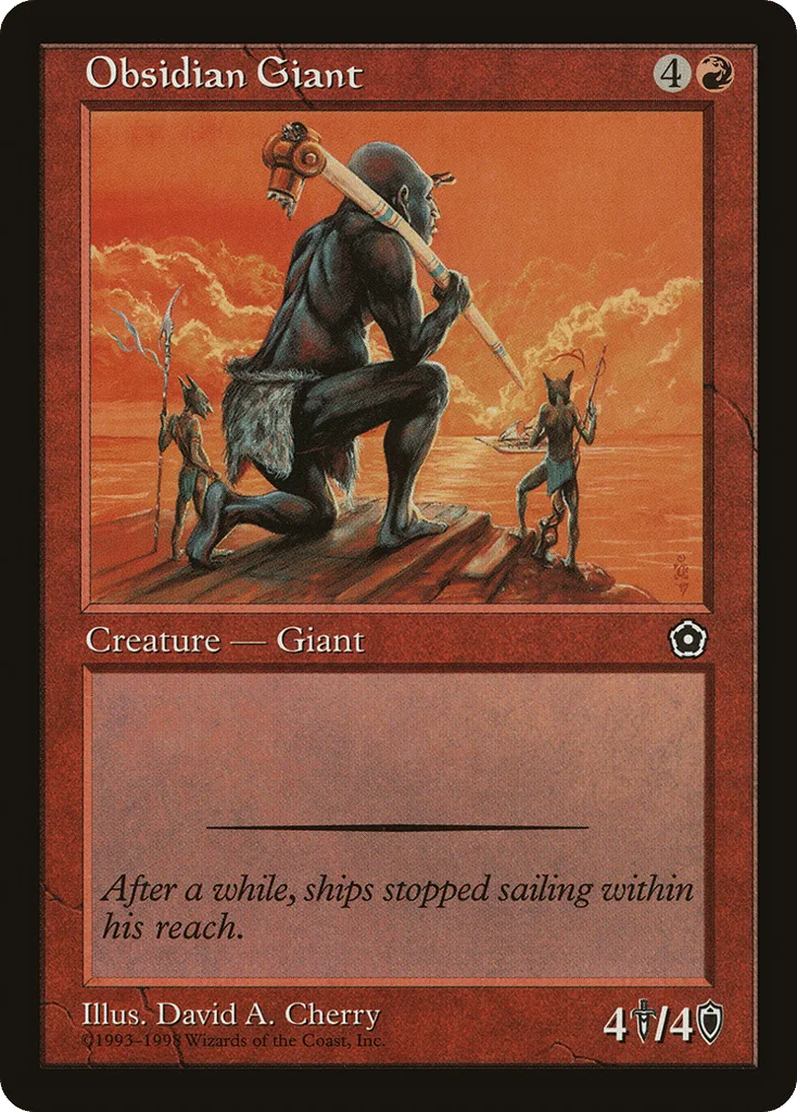 Obsidian Giant · Portal Second Age