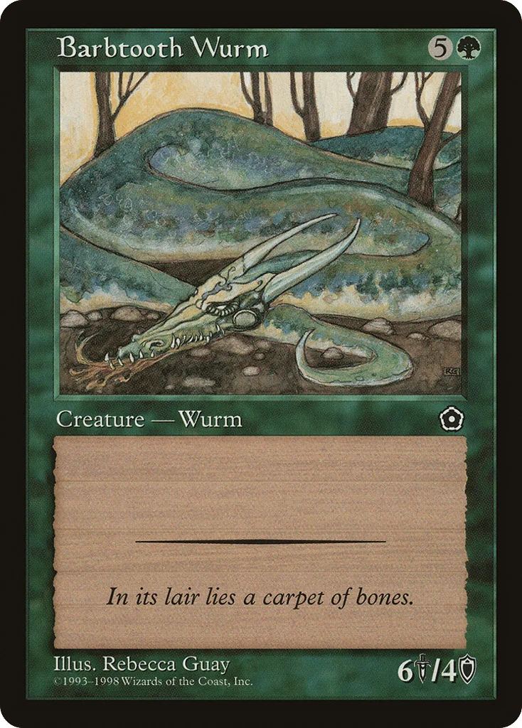 Barbtooth Wurm · Portal Second Age
