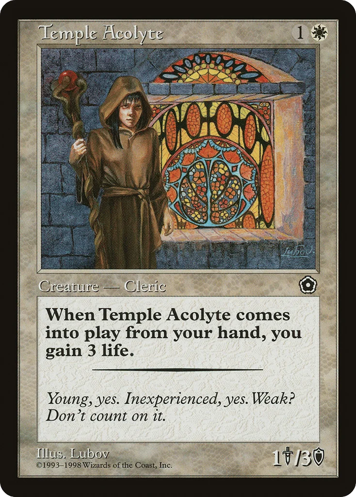Temple Acolyte · Portal Second Age