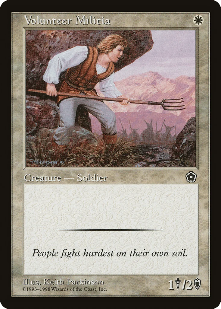 Volunteer Militia · Portal Second Age