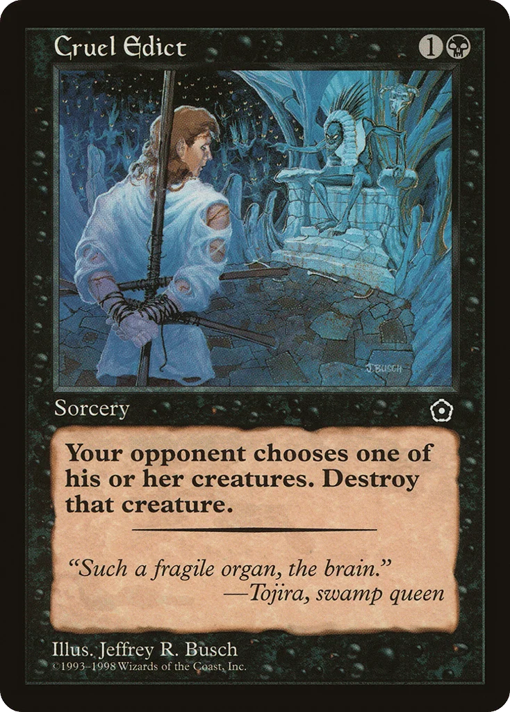 Cruel Edict · Portal Second Age