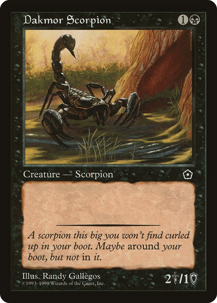 Dakmor Scorpion · Portal Second Age