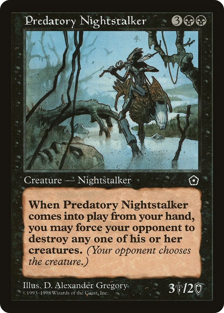 Predatory Nightstalker · Portal Second Age