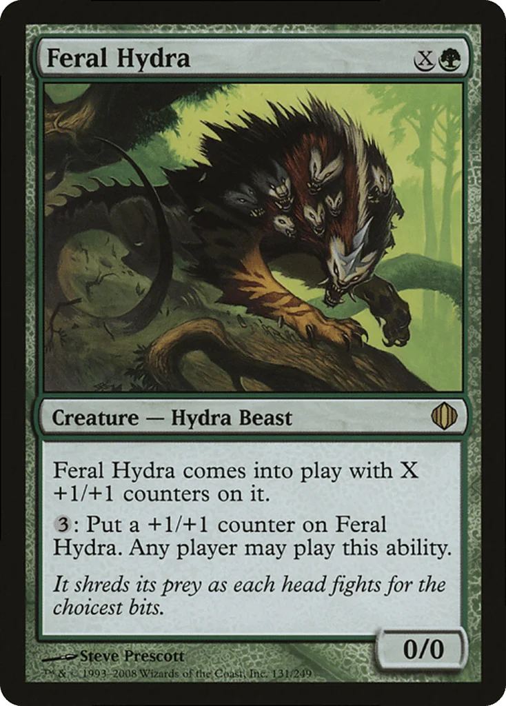 Feral Hydra · Magic Player Rewards 2009