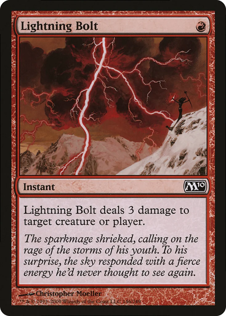 Lightning Bolt · Magic Player Rewards 2009