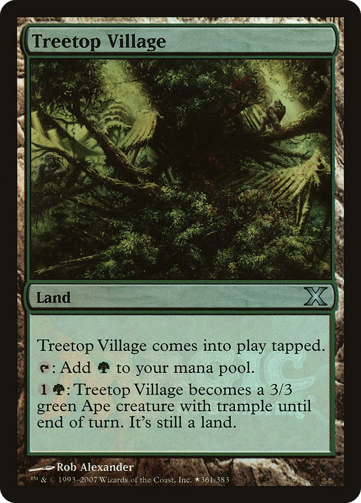 Treetop Village · Tenth Edition Promos