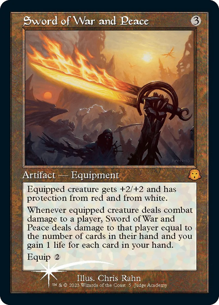 Sword of War and Peace · Judge Gift Cards 2023