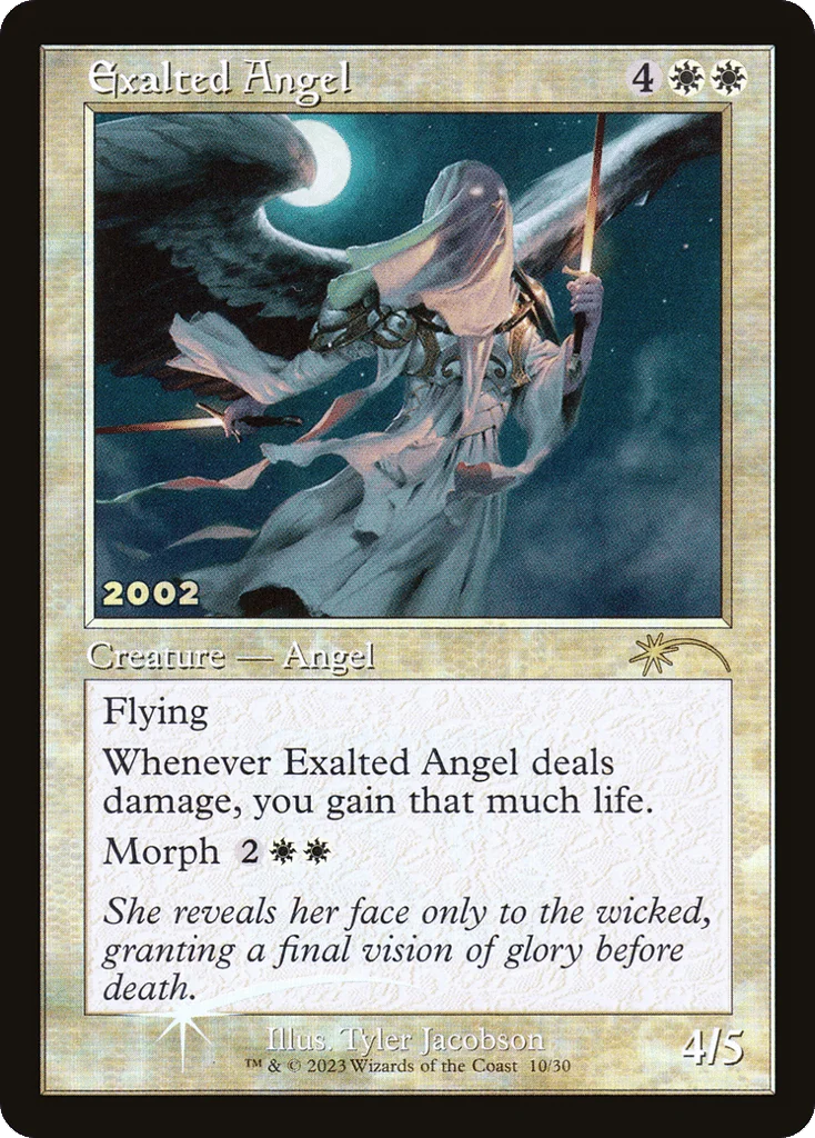 Exalted Angel · 30th Anniversary Play Promos