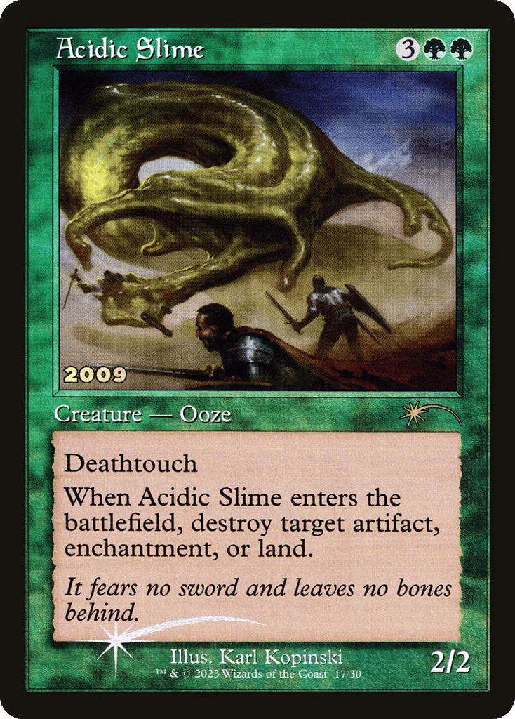 Acidic Slime · 30th Anniversary Play Promos