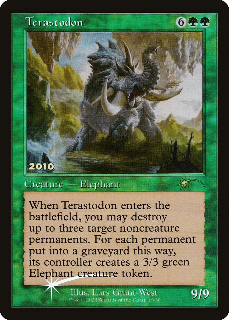 Terastodon · 30th Anniversary Play Promos