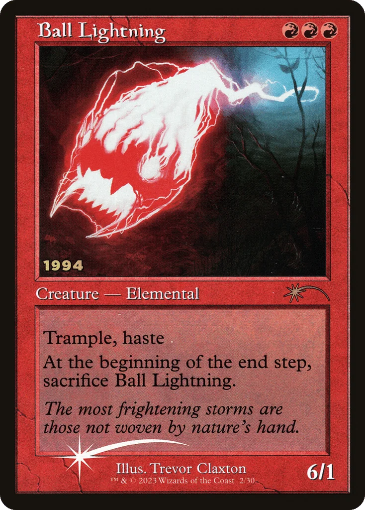 Ball Lightning · 30th Anniversary Play Promos