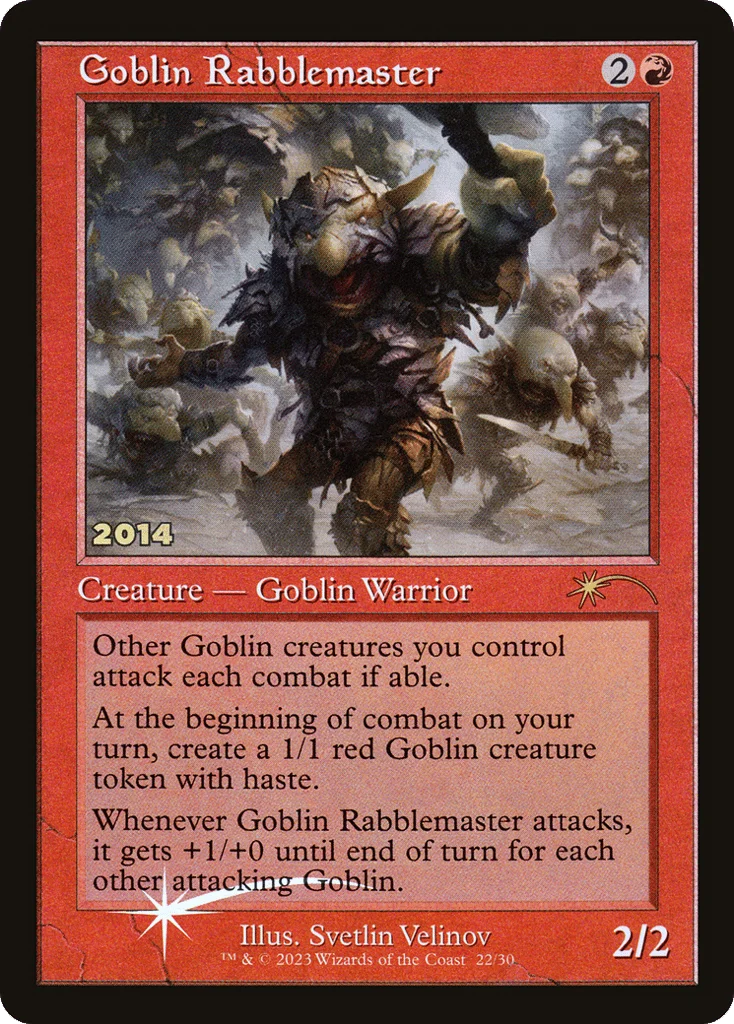 Goblin Rabblemaster · 30th Anniversary Play Promos