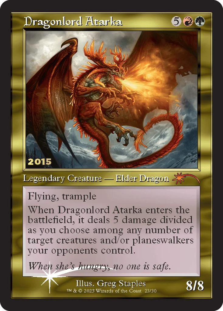 Dragonlord Atarka · 30th Anniversary Play Promos