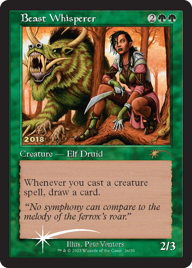 Beast Whisperer · 30th Anniversary Play Promos