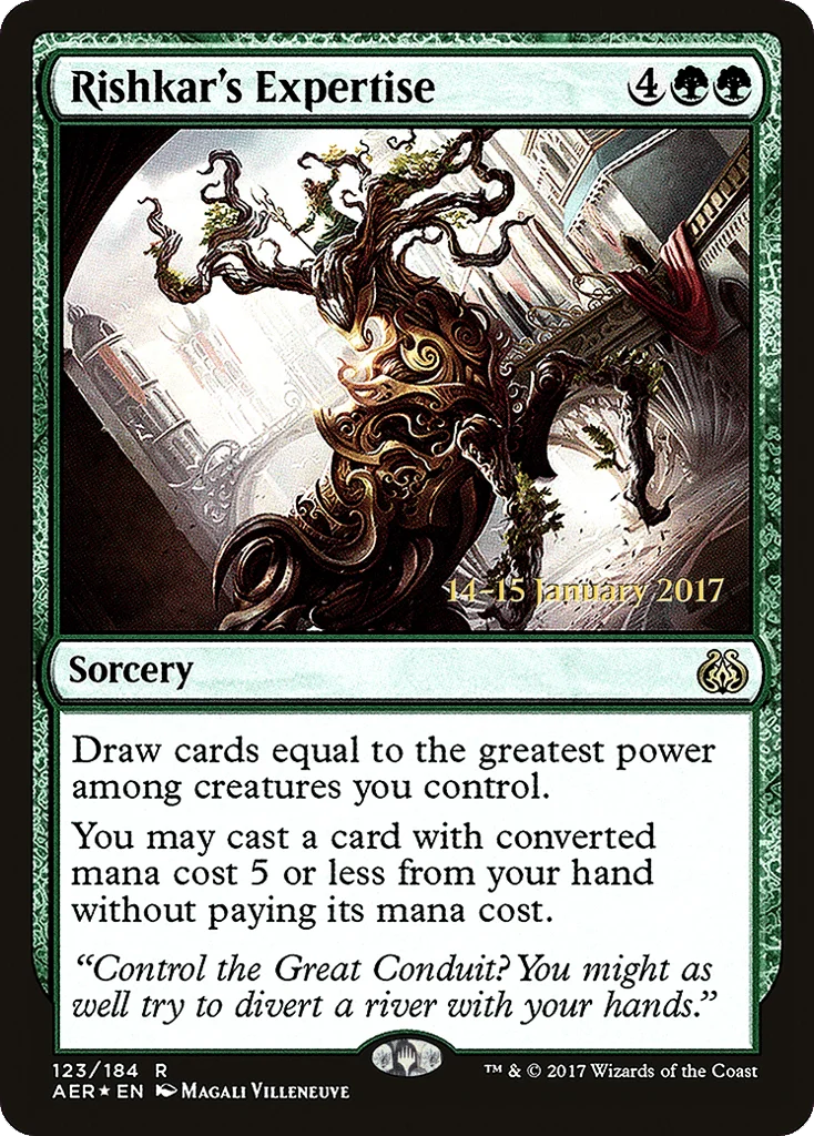 Rishkar's Expertise · Aether Revolt Promos