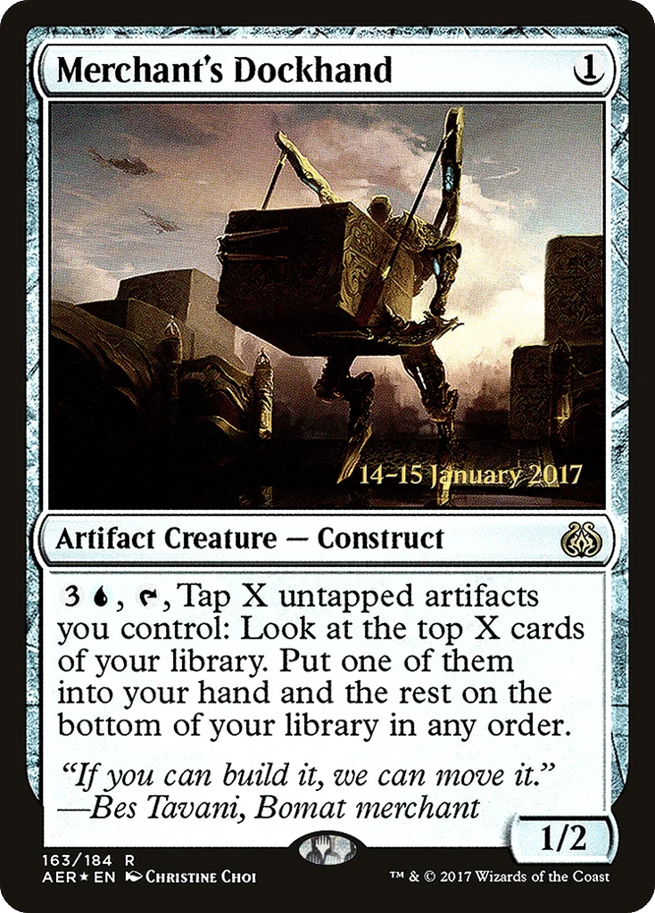 Merchant's Dockhand · Aether Revolt Promos