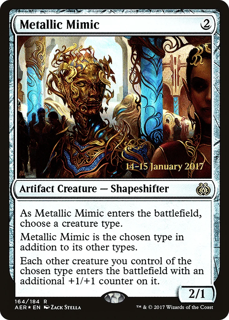 Metallic Mimic · Aether Revolt Promos