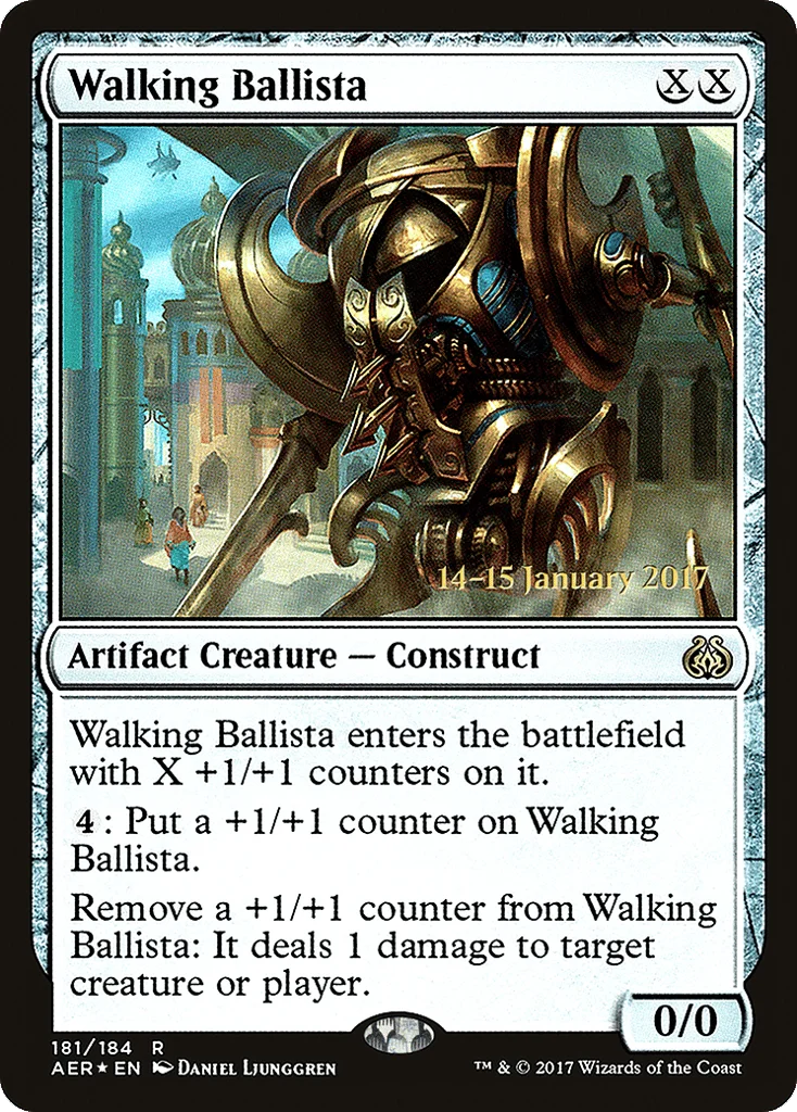 Walking Ballista · Aether Revolt Promos