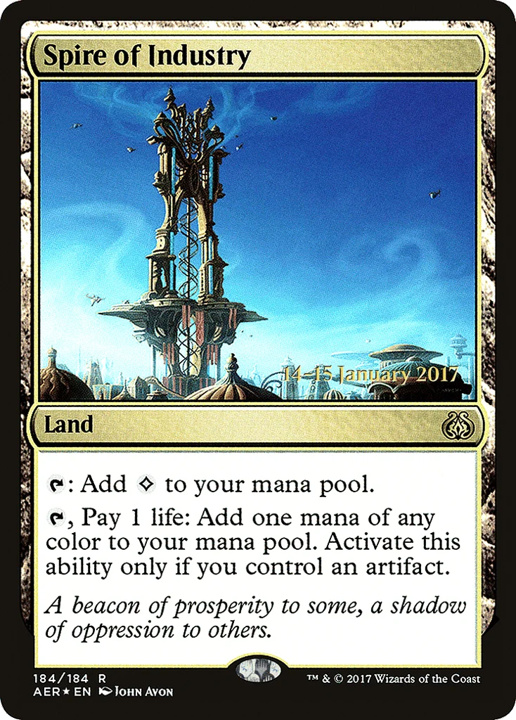 Spire of Industry · Aether Revolt Promos