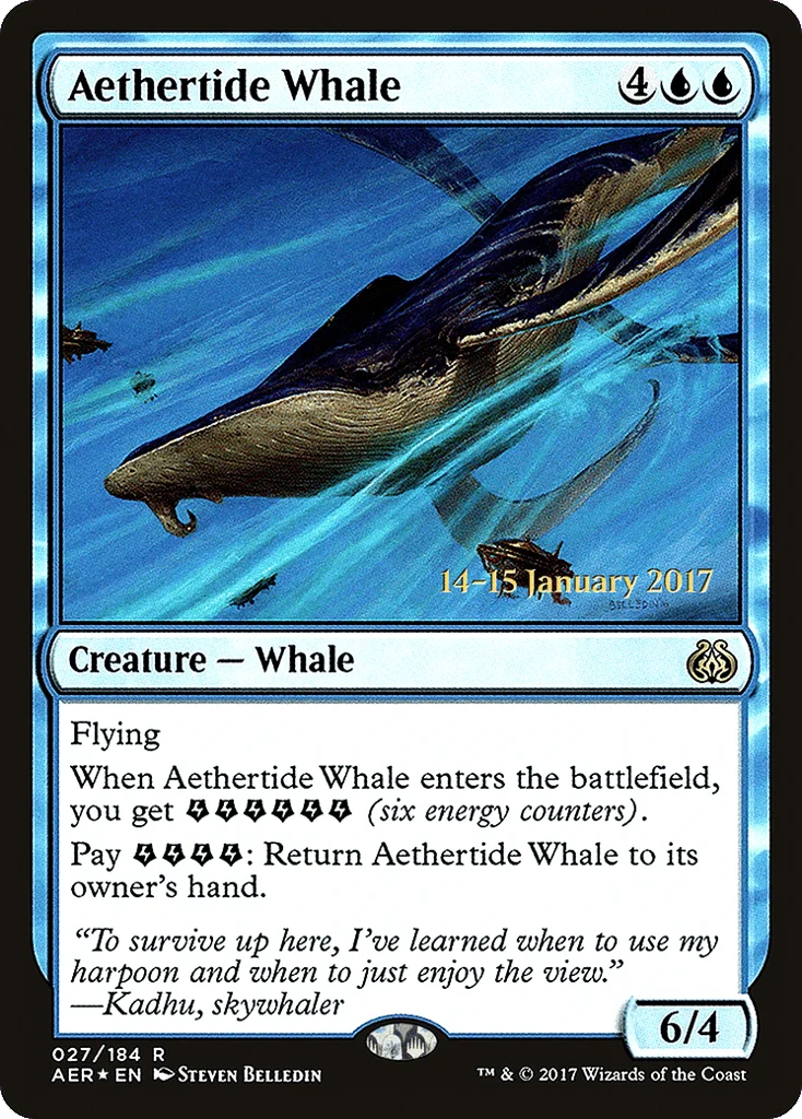 Aethertide Whale · Aether Revolt Promos