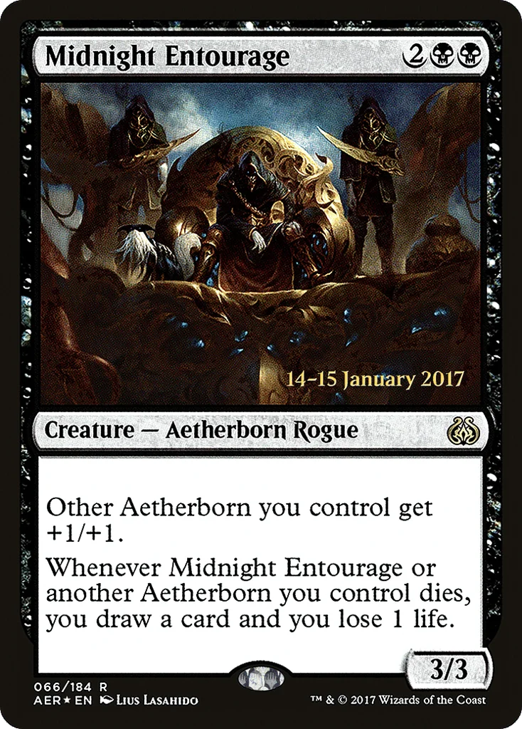 Midnight Entourage · Aether Revolt Promos