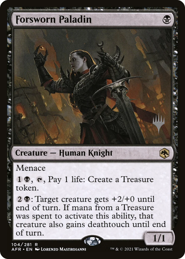 Forsworn Paladin · Adventures in the Forgotten Realms Promos