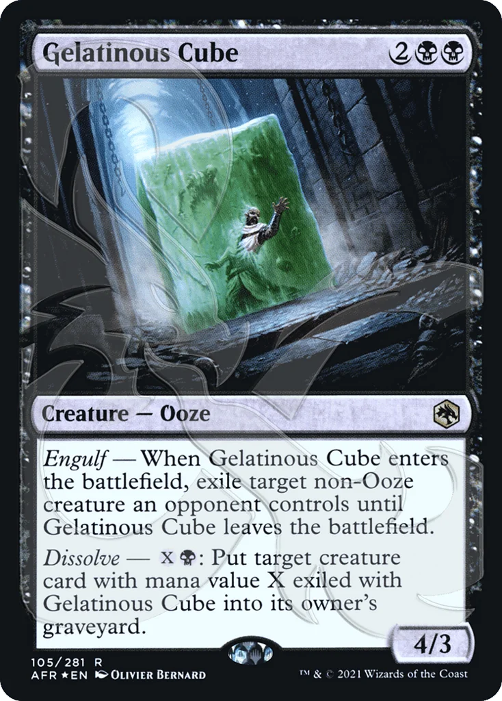 Gelatinous Cube · Adventures in the Forgotten Realms Promos