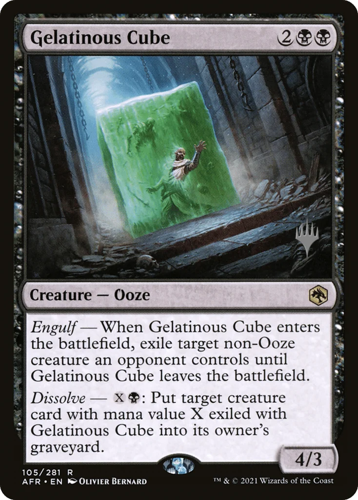Gelatinous Cube · Adventures in the Forgotten Realms Promos